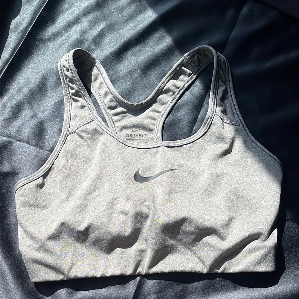 Nike Dri-FIT Gray Sports Bra